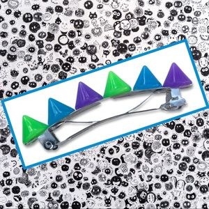 Neon Spike Hair Clip